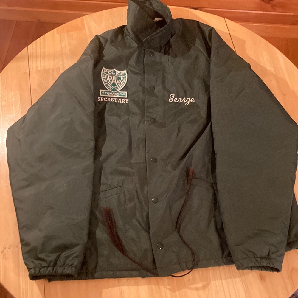 VINTAGE 1980’s DON ALLESON ATHLETICS PAL POLICE ATHLETIC LEAUGE NYLON JACKET